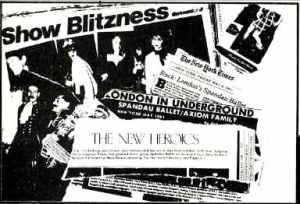 The New Heroics: how the New York press reported the Blitz show