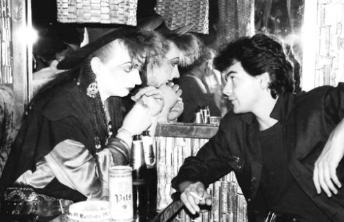 BR81jun19,geo,jon-dj George O’Dowd, Jon Moss, New Romantics,London,Beat Route, clubbing