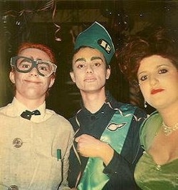 C78-Blitz,Thbirds,Eve-MH Eve Ferret, Mick Hurd, Richard Jones, Blitz wine bar