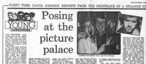 Camden Palace, nightclubbing, Steve Strange