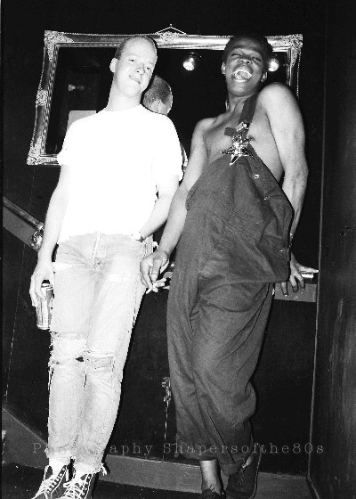 London, clubbing, Swinging 80s,White Trash, Paul Bernstock , Dencil Williams