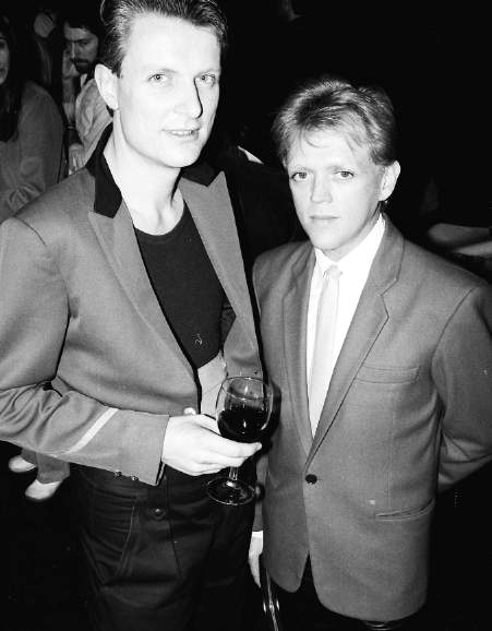 NY81,rp,jf-dj Rudolf Pieper, Jim Fourratt, 1981, Studio 54