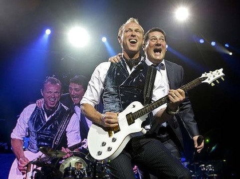 Gary Kemp, Tony Hadley, Spandau Ballet, Sydney, Australia