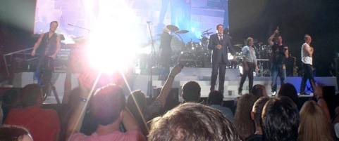 Spandau bow, Melbourne Spandau Ballet, Melbourne, Australia, 2010