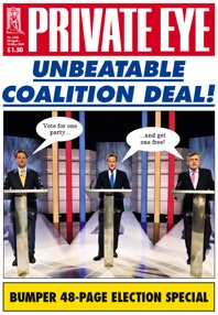 Private Eye, 2010, general election