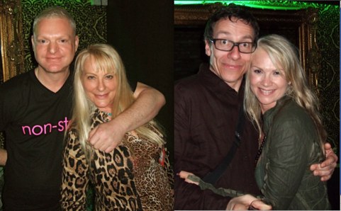 Andy Bell, Wendy Tiger, Paul Simper, Shelley Preston,Green Carnation, London © by Shapersofthe80s