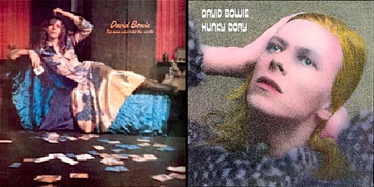 Bowie, Man Who Sold the World, Hunky Dory, Glam rock