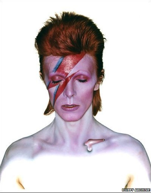 DB,Sane-Duffy David Bowie, Aladdin Sane, Brian Duffy