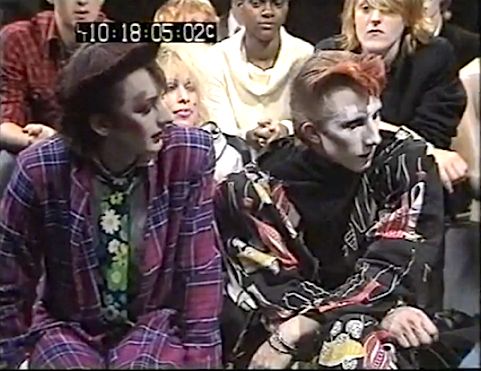 Geo79,Deg,SElse-bbc George O'Dowd, Martin Degville, TV debut, BBC, Something Else