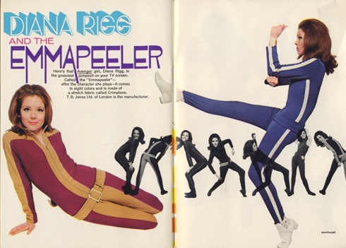 diana67-oneill Miss Peelpants , Diana Rigg, Emma Peel, Terry O'Neill
