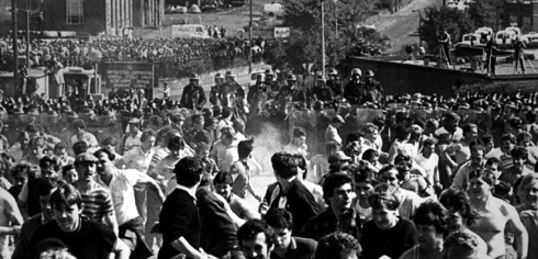 Orgreave, Yorkshire , miners' strike, riot police