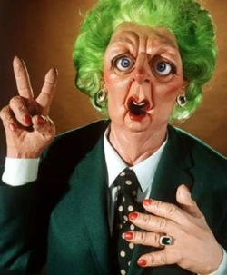 Margaret Thatcher, Spitting Image