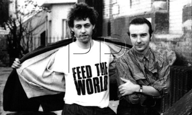 Band Aid,Bob Geldof ,Midge Ure,SARM