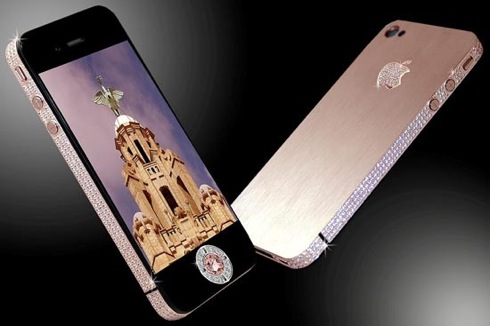 world’s most expensive phone,£5m,$8m, iPhone 4 Diamond Rose,Stuart Hughes,