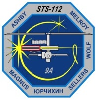 Nasa,STS112patch Nasa, patch,space shuttle,Atlantis, STS112