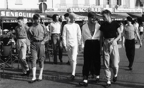 Spandau Ballet, St Tropez, Simon Withers, Graham Smith, Robert Elms,New Romantics