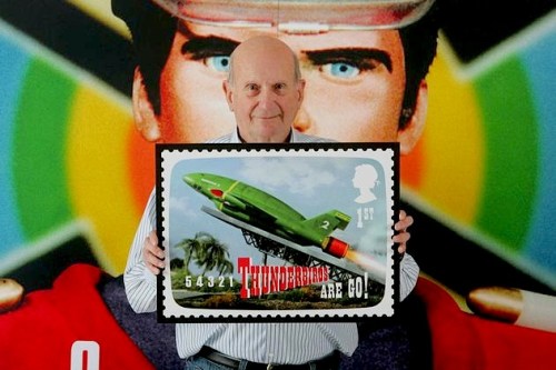 Gerry Anderson ,Supermarionation,Thunderbirds, Captain Scarlet, Royal Mail, stamps