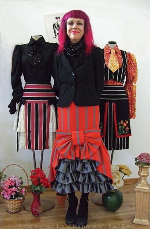 Judith Frankland, Winter 2011,fashion, Hello collection,Holy Biscuit gallery,Boardroom boss 