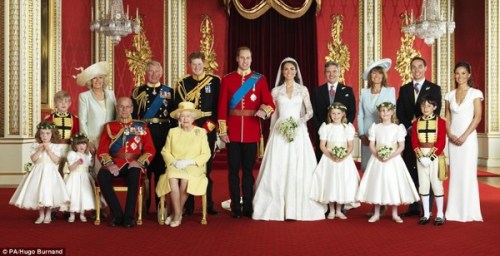 Official Royal Wedding photographs,2011,Hugo Burnand,William & Kate,