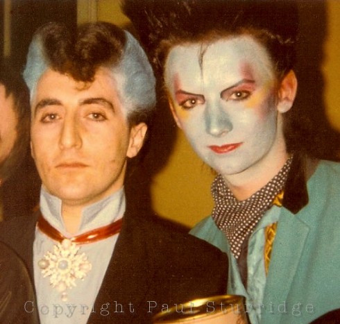 Sallon,Geo80-Sturridge Philip Sallon, George O'Dowd, 1980