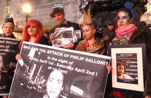 Sallon11,Dillycampaign-AliceFbk Philip Sallon, Benjamin Till, police appeal,