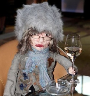 Hilary Alexander, doll, British Fashion Council 