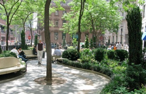 British Garden, Hanover Square, New York, Julian Bannerman, 