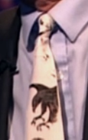 Richard Dawkins, tie, Lalla Ward,