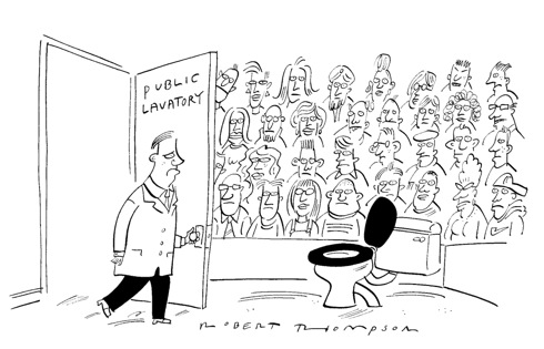 PEye,lav,robert-thompson Private Eye, First 50 Years,satire,V&A exhibition,humour, cartoons