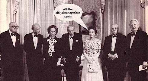 PEye,oldjokes Private Eye, First 50 Years,magazine covers,satire,humour