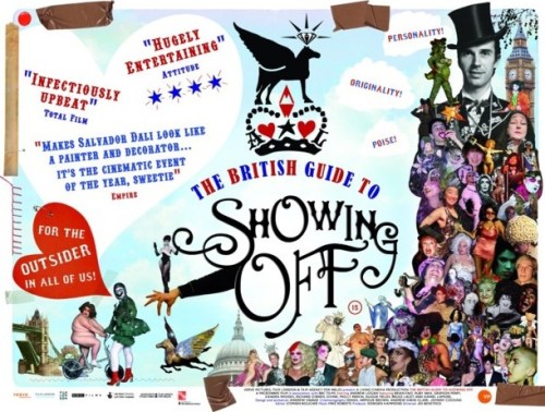 Andrew Logan, eccentrics, Alternative Miss World Show, ICA, British Guide to Showing Off ,Jes Benstock, movies, Blitz Kids, Princess Julia,