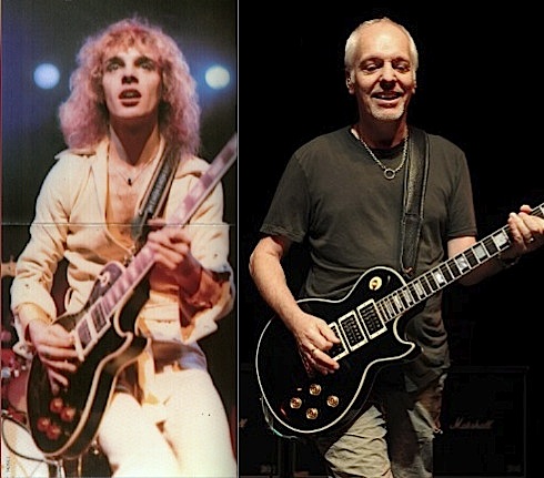 PF76and11-Wenn Peter Frampton, Frampton Comes Alive,world tour 2011,1954 Les Paul Custom