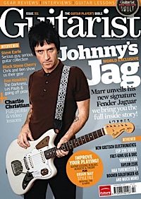 Johnny Marr, signature Jaguar ,Fender , Guitarist magazine,Bill Puplett ,John Moore