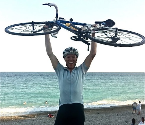 Gary Kemp, cycling, Huffington Post, columnist