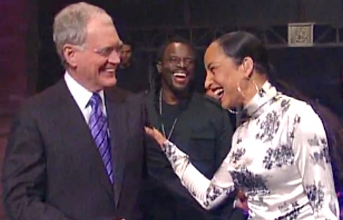 Sade10,Letterman Sade Adu, Letterman, TV shows,Billboard, Top 40 Money Makers,