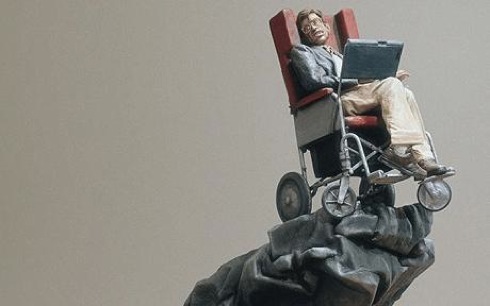 Ubermensch95-Chapmans Ubermensch ,sculpture,Stephen Hawking, Jake Chapman, Dinos Chapman