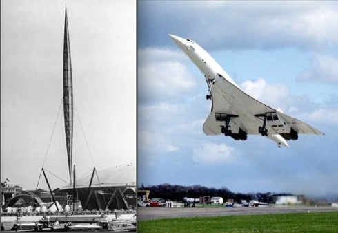 Skylon51,Concorde79 British Design,exhibition ,Innovation, Modern Age, Festival of Britain, Skylon, Concorde