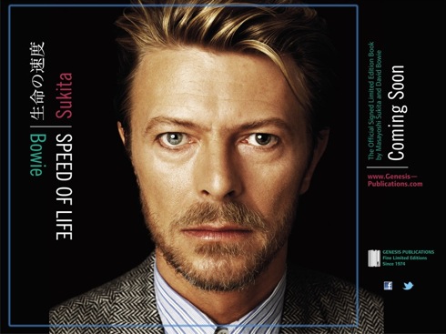 Bowie89,Sukita-speedoflife David Bowie, Masayoshi Sukita,Speed of Life, Genesis Publications,