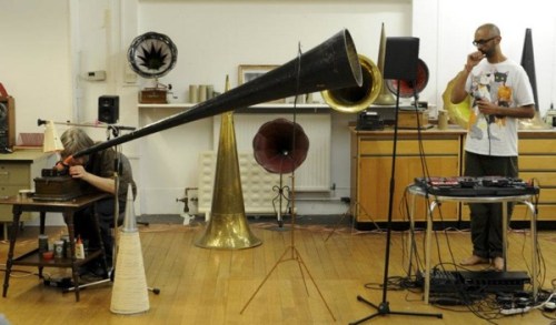 Aleks Kolkowski ,beatboxer, Jason Singh,wax recording,phonograph