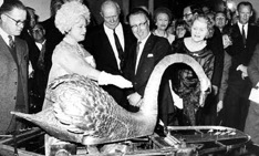 Bowes Museum, silver swan , Stephen Jones , Iain R Webb 