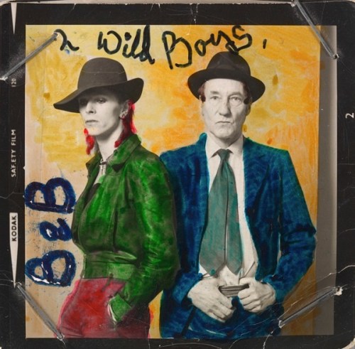 bowie74,burroughs-ONeill David Bowie, lyrics, pop music, retrospective, memorabilia, exhibition, William Burroughs,Victoria & Albert Museum