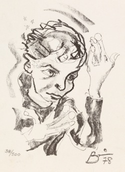 bowie78,self_portrait-VnA David Bowie, portrait, retrospective, exhibition, Victoria & Albert Museum