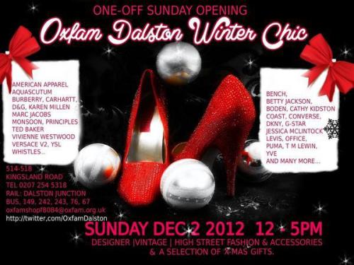 Dalston, Oxfam, Vintage, Designer, Sale, fashion, menswear,charity, Andy Polaris