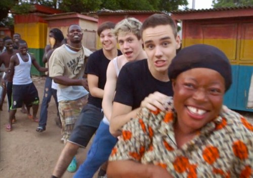 One Direction,charity ,video, Red-Nose Day,Comic Relief,Ghana
