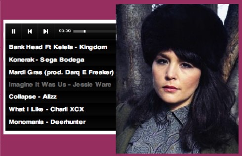 Dazed Digital ,May,Playlist ,Jessie Ware