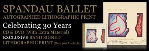 Spandau Ballet, limited edition, lithograph, prints, True, Artwork, David Band