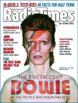 David Bowie, BBC2, Five Years, documentary, Radio Times, 