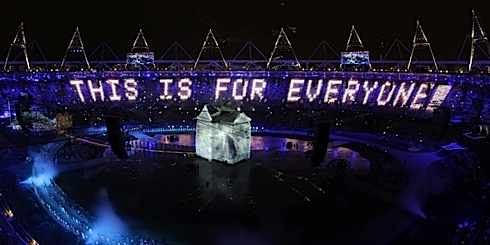 The mighty tweet: Tim Berners-Lee’s message to the world at the Olympics