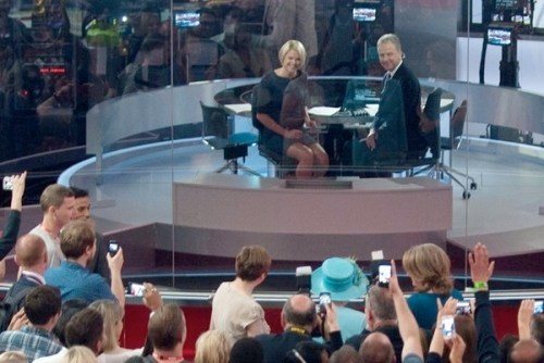 3 – Live on air: For 30 protracted seconds amid gales of laughter nobody flinches in what the commentator Simon McCoy described as “one of the most bizarre bits of television that the BBC has produced” (an observation hoovered out of the BBC’s own coverage today!)