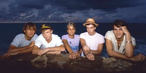 Spandau in the Bahamas, 1982: Martin, Gary, Steve, John and Tony. © Lynn Goldsmith/Corbis